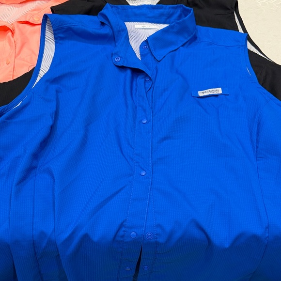 Women’s Columbia Sleeveless Shirts - set of 4 - Picture 5 of 11